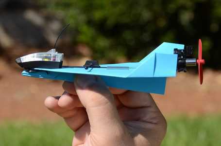 Smartphone Controlled Paper Airplane