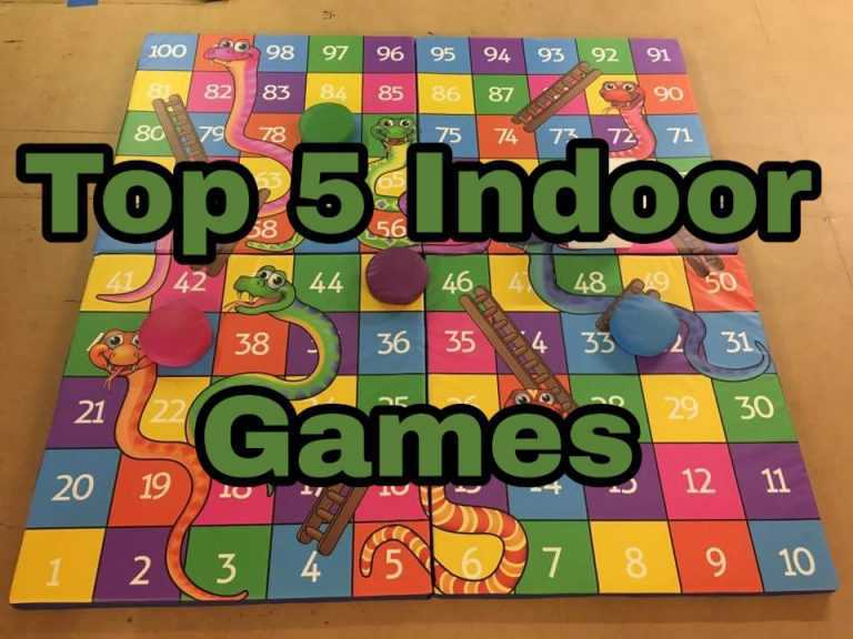 Top 5 indoor games